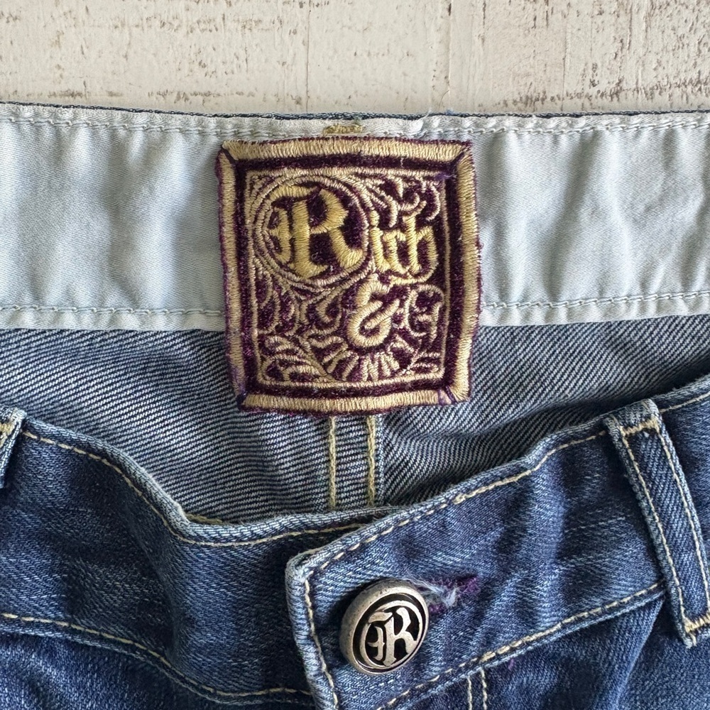 Rich & Skinny Women SZ 27 Jeans Blue Moon Straight Leg - Picture 4 of 7
